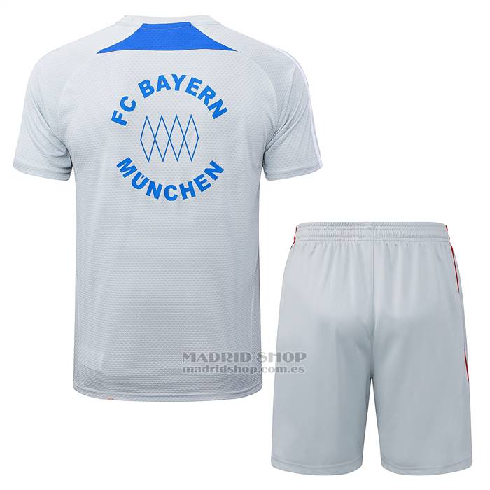 Chandal del Bayern Munich Manga Corta 2025-2026 Gris - Pantalon Corto